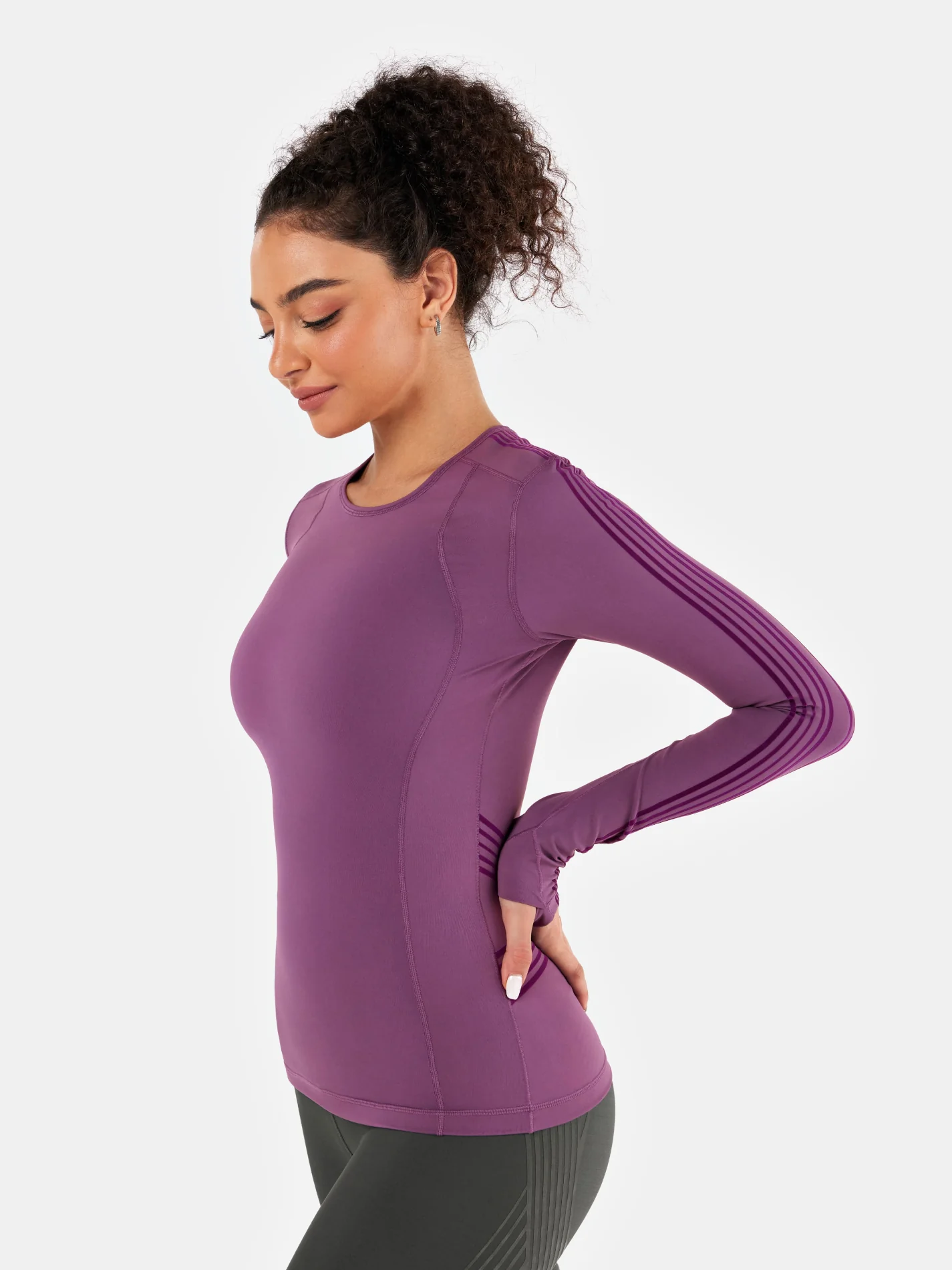 PowerBand Resistance Long Sleeve Top - Image 12