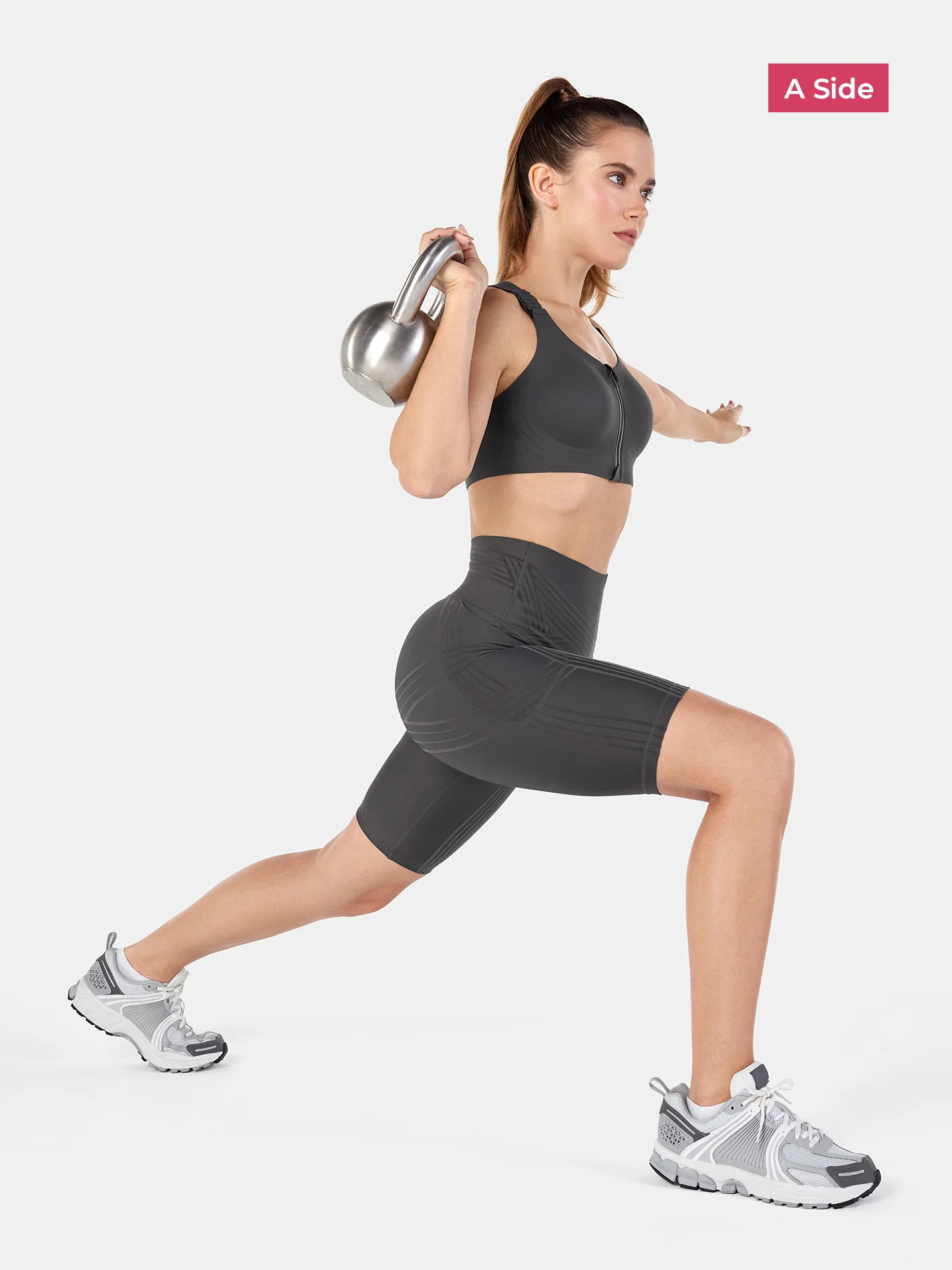PowerBand Resistance 9" Biker Shorts (Reversible Wear) - Image 17